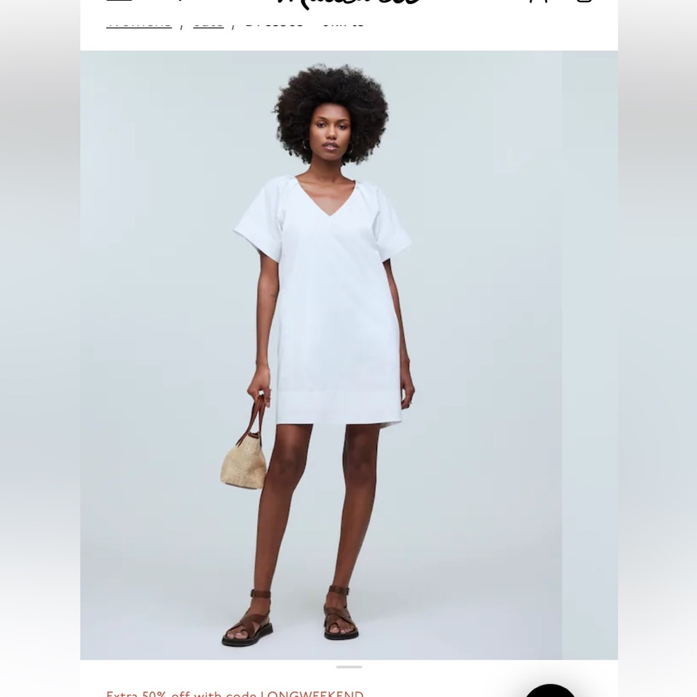Madewell Off-White Top